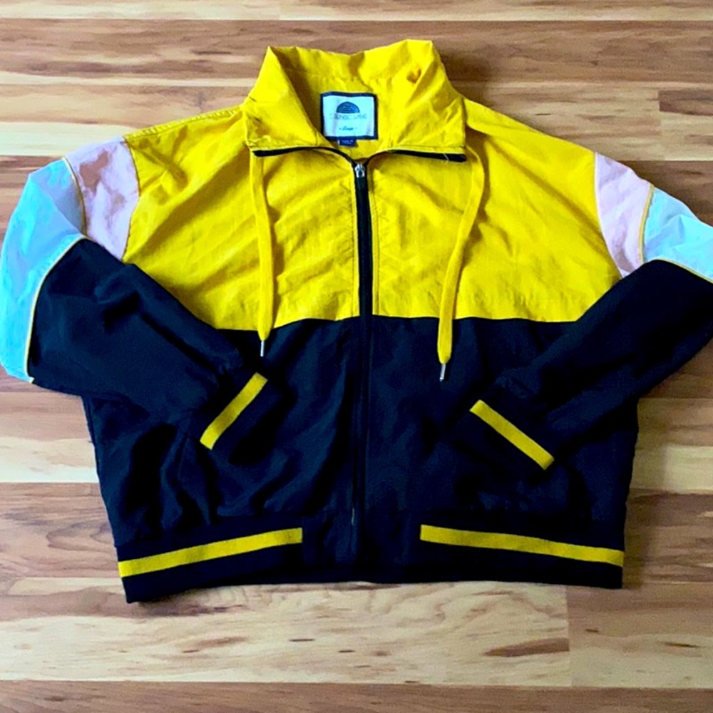 NWT Vintage Light Windbreaker Jacket L